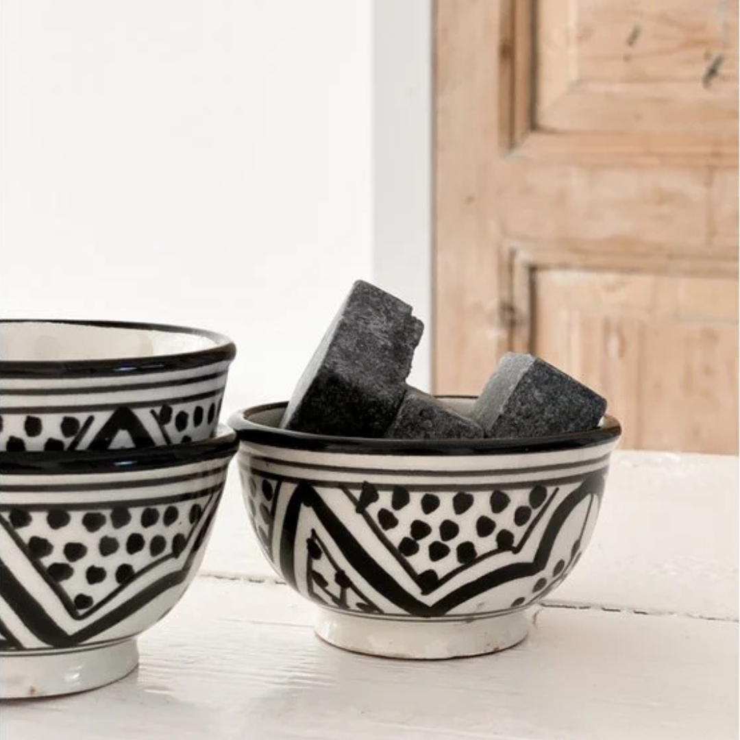 Amberblokje in de geur Black Musk