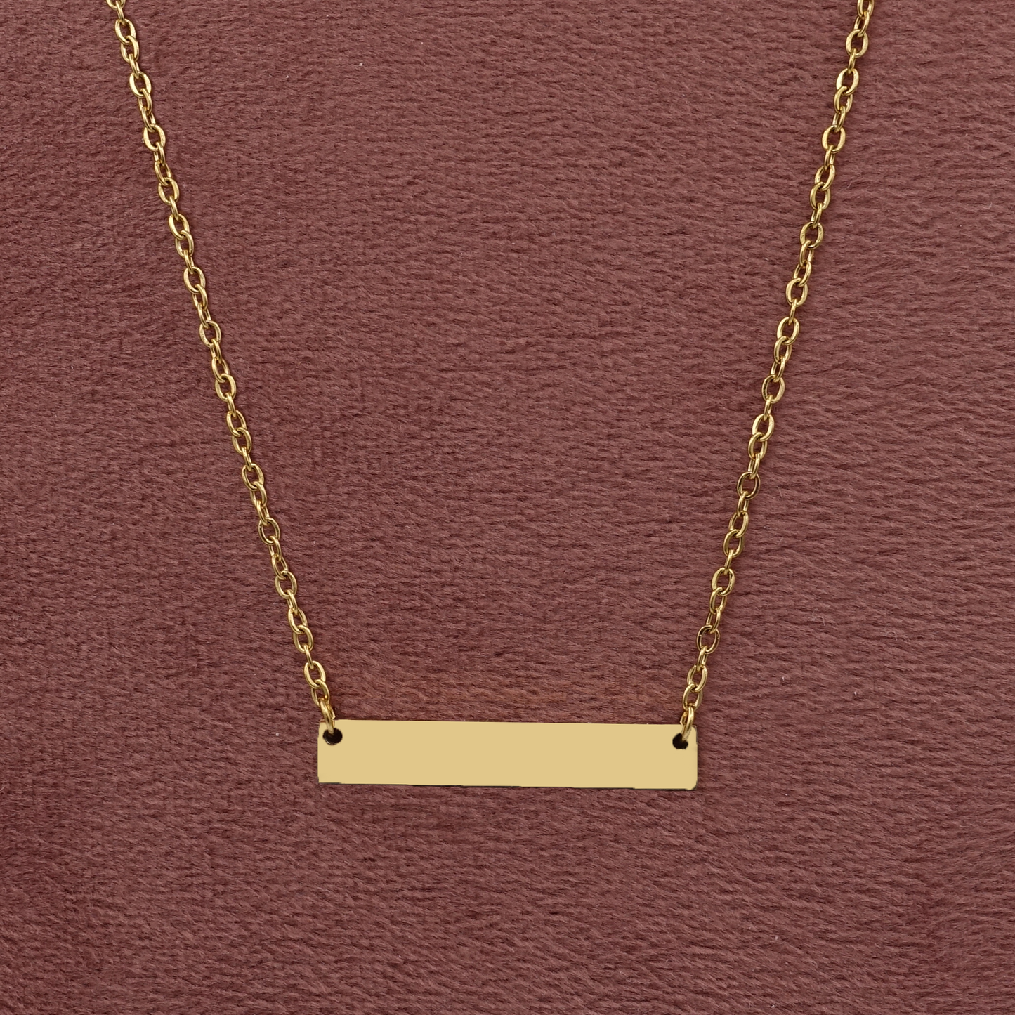 Ketting met Gravure – Gepersonaliseerd Cadeau in Goud, Zilver of Rosé goud