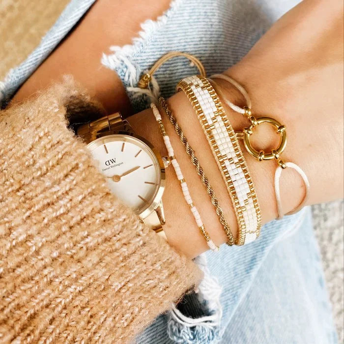 Armband twisted | Zilver | Minimalistisch