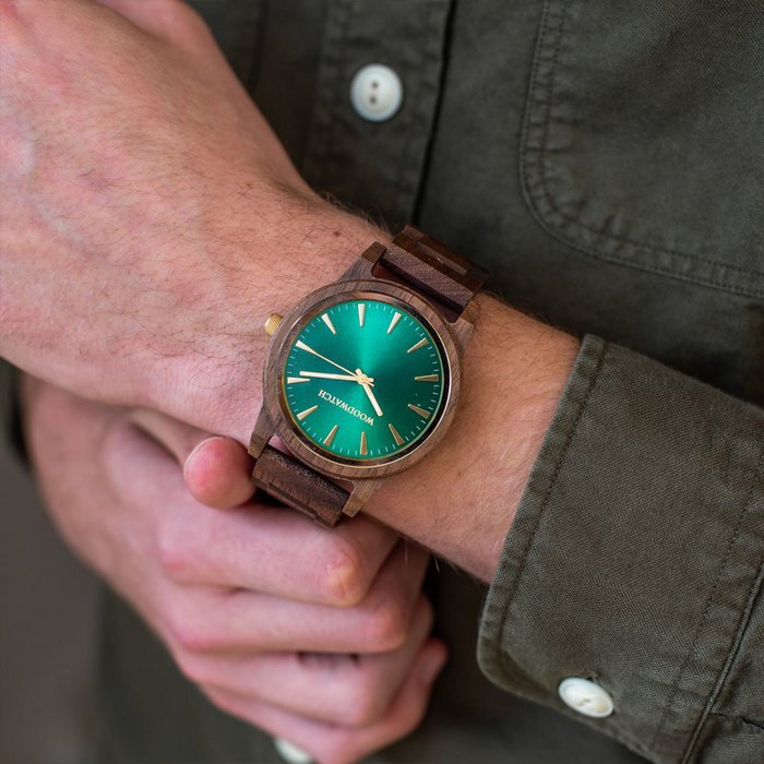 WoodWatch Camo Walnut: Stoer en stijlvol