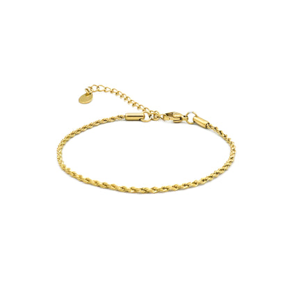 Armband twisted | Goud | Minimalistisch