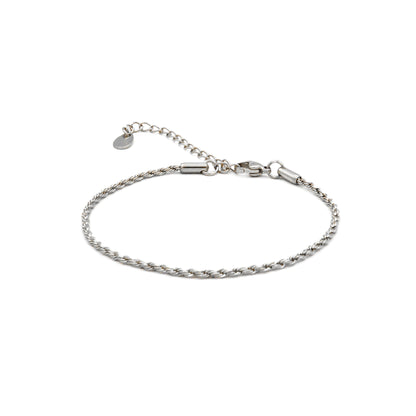 Armband twisted | Zilver | Minimalistisch