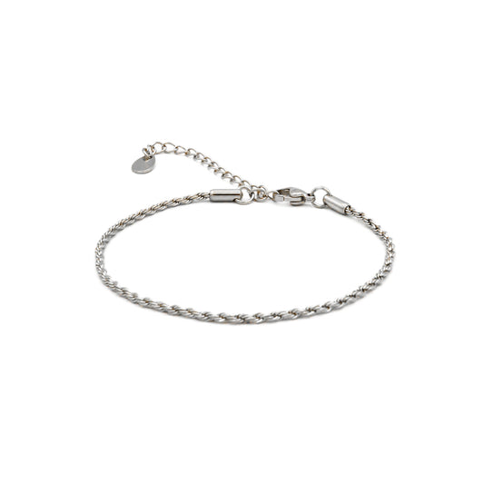 Armband twisted | Zilver | Minimalistisch