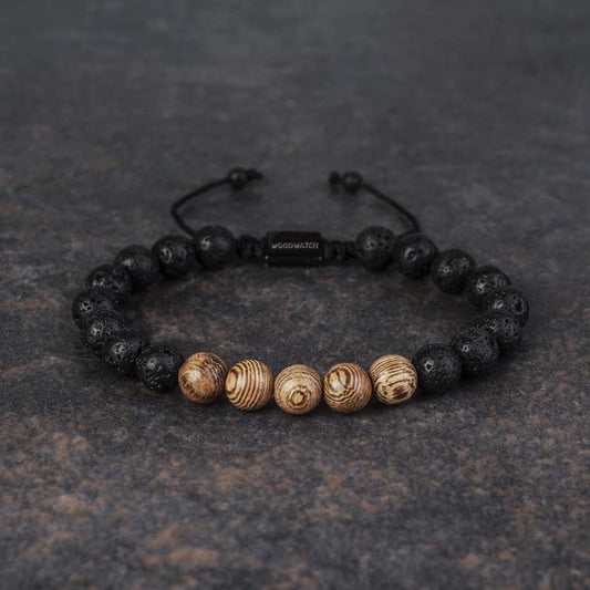 Armband Wengewood Vulkanisch | WoodWatch