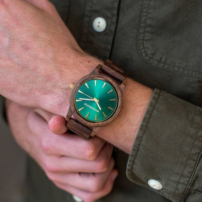 WoodWatch Camo Walnut: Stoer en stijlvol